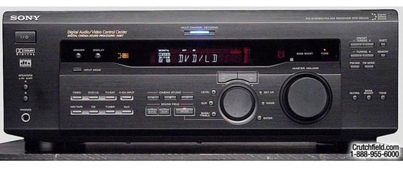 Sony A/V Receiver STR-DE545 And Polk Audio Center Speaker