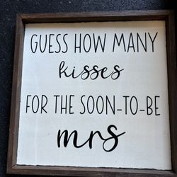 Bridal Shower Sign