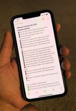 iPhone X LCD & Glass
