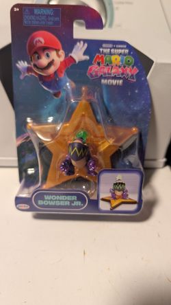 2026 Jakks Super Mario Galaxy Movie - Wonder Bowser Jr. Mini Figure (NIB) RARE