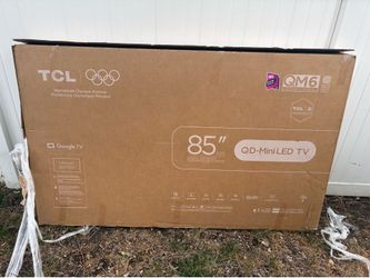 TCL 85 inch tv