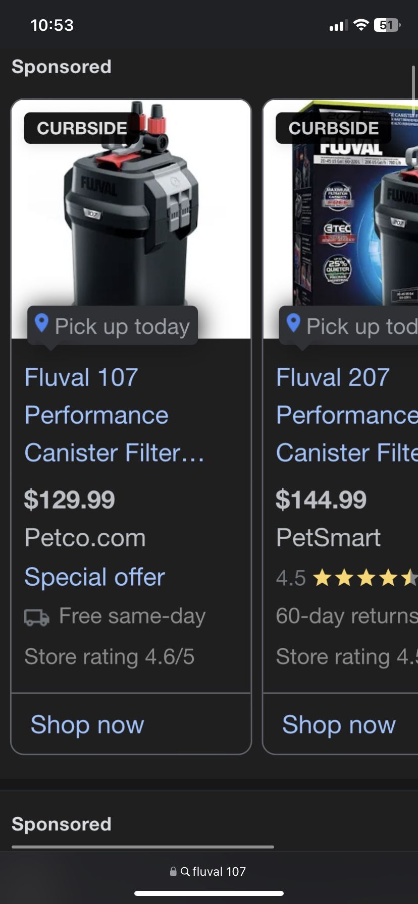 Fluval Canister Filter Aquarium