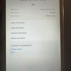 Samsung Tab A 