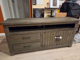 64" Farmhouse Media Console / Entertainment Center – $120 OBO
