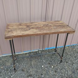 Rustic Homemade Table Desk