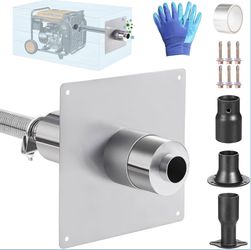 Generator Exhaust Extension Silencer Kit,Portable Generator Muffler Silencer Kit