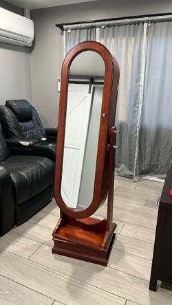 2 sided Mirror Jewelry armoire
