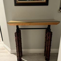 Sofa Table Side Table Entrance Bamboo