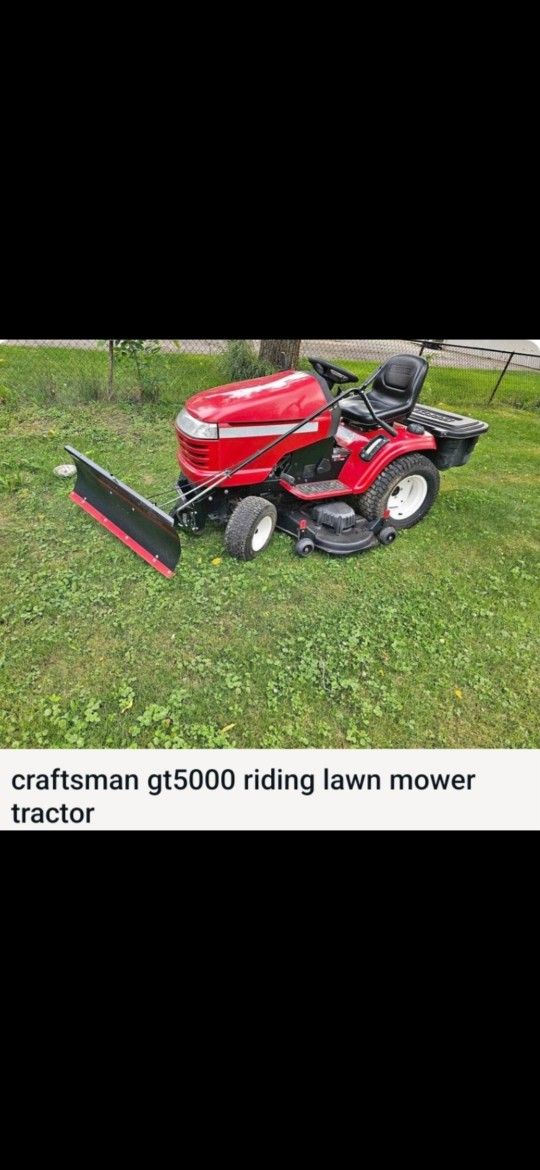 CRAFTSMAN GT5000 Riding Lawn Mower
