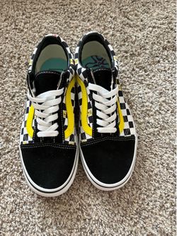 Spongebob checkered vans
