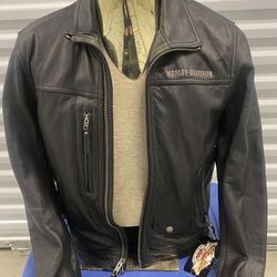 New Official Harley Davidson Leather Jacket