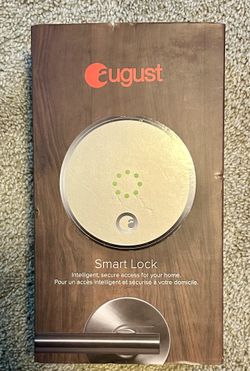 August Smart Lock 1st Generation - $40 OBO