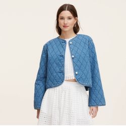 Women's Quilted Denim Jacket - kate spade new york x Target