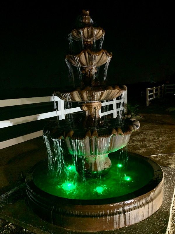 Italian Water Fountain 8'h × 6'w