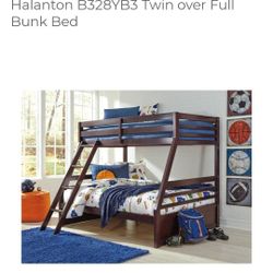 Full / Twin Bunk Bed Set