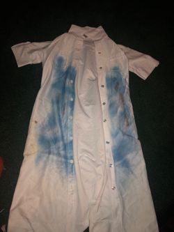 Halloween Doctor coat costume- size 10/12
