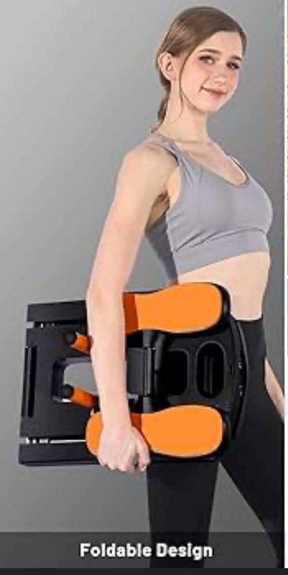 Multifunctional Pilates Reformer Orange Workout Board