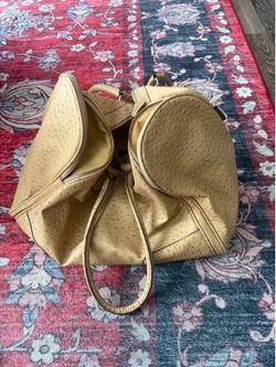 Ostrich bag