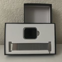 Smart Watch with Metal Band