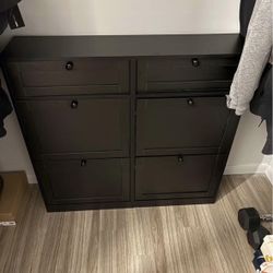 Black Sneaker Cabinet 