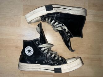 Rick Owens drkshdw x converse