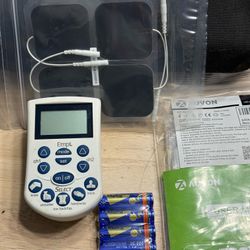 Empi Select TENS Unit Pain Relief Device w Case, Leads & Pads Works Great