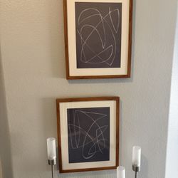 Pair Of Prints In Frames