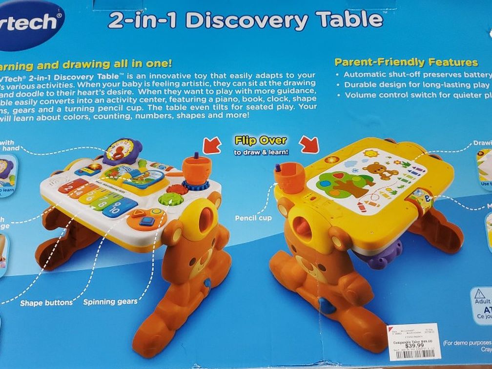 2-in -1 Discovery table