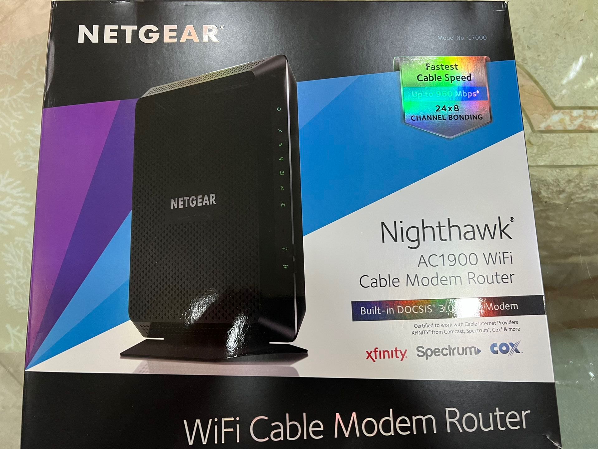 NETGEAR C7000 Cable Modem/Router