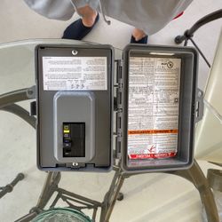 Square D 50 amp hot tub breaker