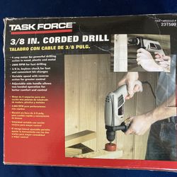 3/8 Corded Electric Drill - Brand New In Box 