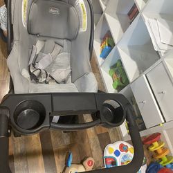 Chicco Stroller, Car Seat, And Base