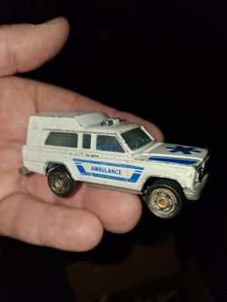 VINTAGE JEEP AMBULANCE FROM FRANCE