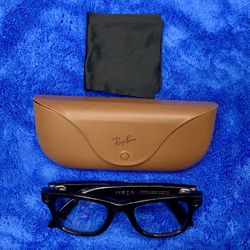 Ray-ban Meta Wayfarer Black Smart Glasses Sunglasses Record Recording Handsfree Cloud Wearable Fashion Polarized Frame Lens AI Artificial Intelligence