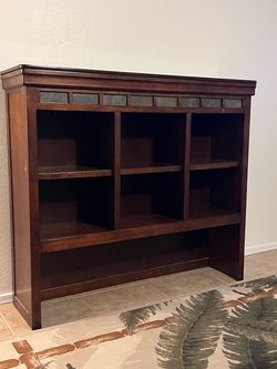 Solid wood bookcase
