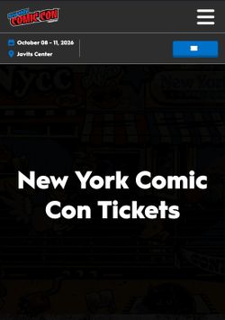 NYCC 2026 Saturday Tickets