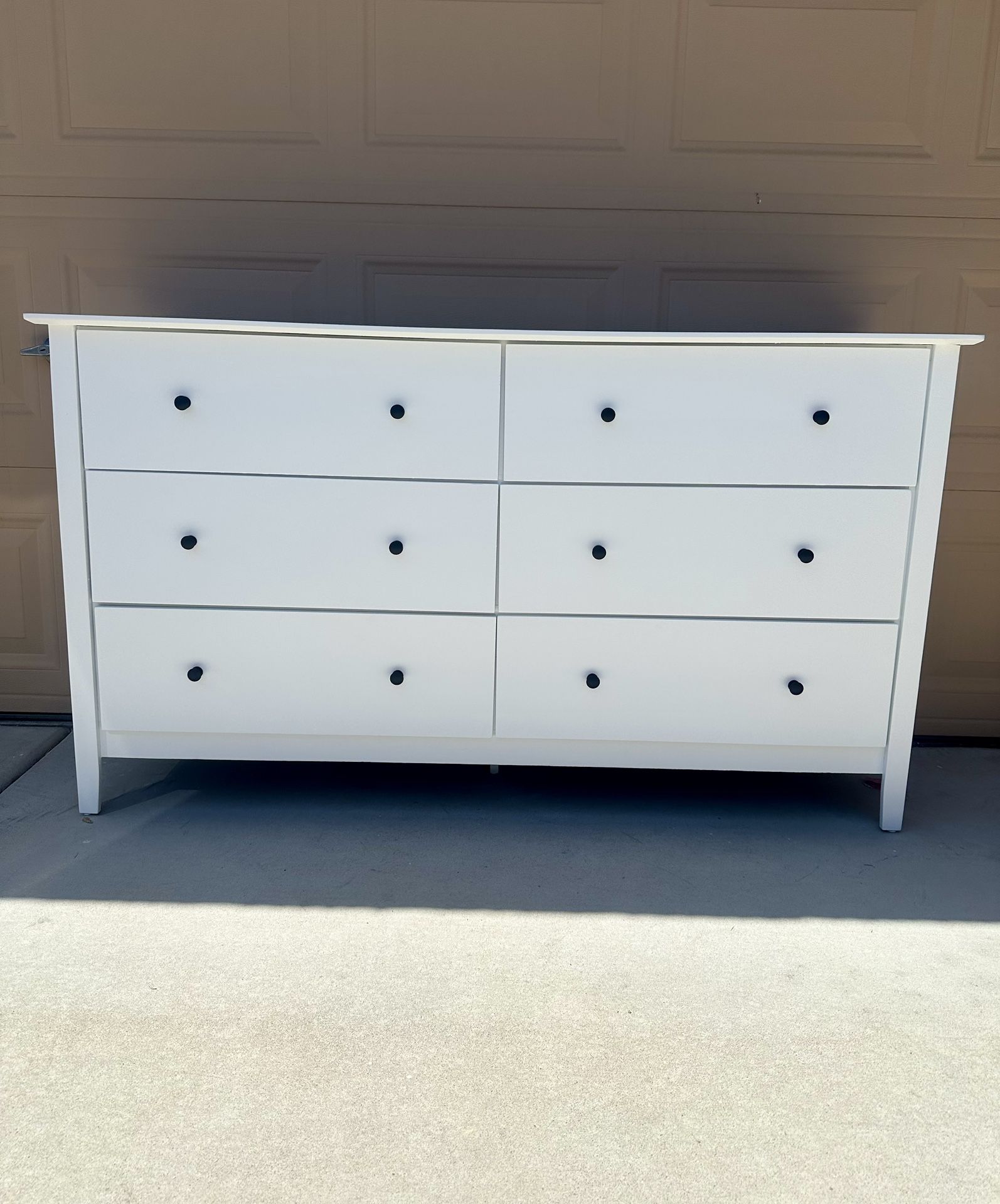 Dresser White 6-Drawers