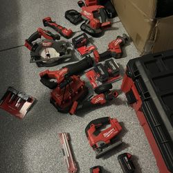 Milwaukee M18 FUEL / PACKOUT Tool Lot