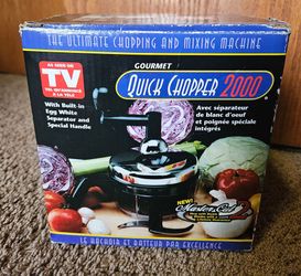 Gourmet Quick Chopper 2000 Never Used