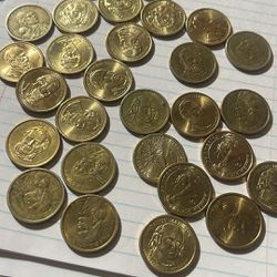 Gold Dollar coins
