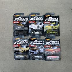Hot Wheels Fast and Furious Full Set