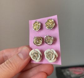 Rose Earrings 