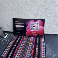 50” Samsung smart 4k TV