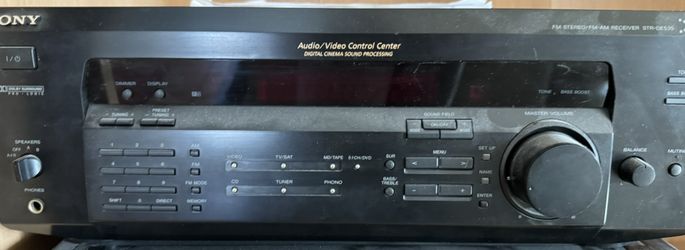 Sony STEREO Receiver Model STR-DE535