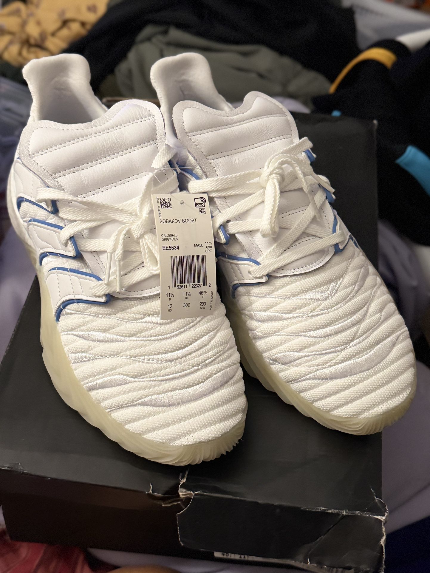 Brand New Adidas Sobakov Boost Size 12 Men $50 OBO