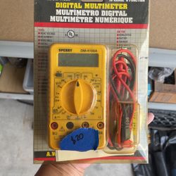 Digital Multimeter (sperry) Tool