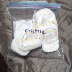 FREE 15 Preemie Diapers