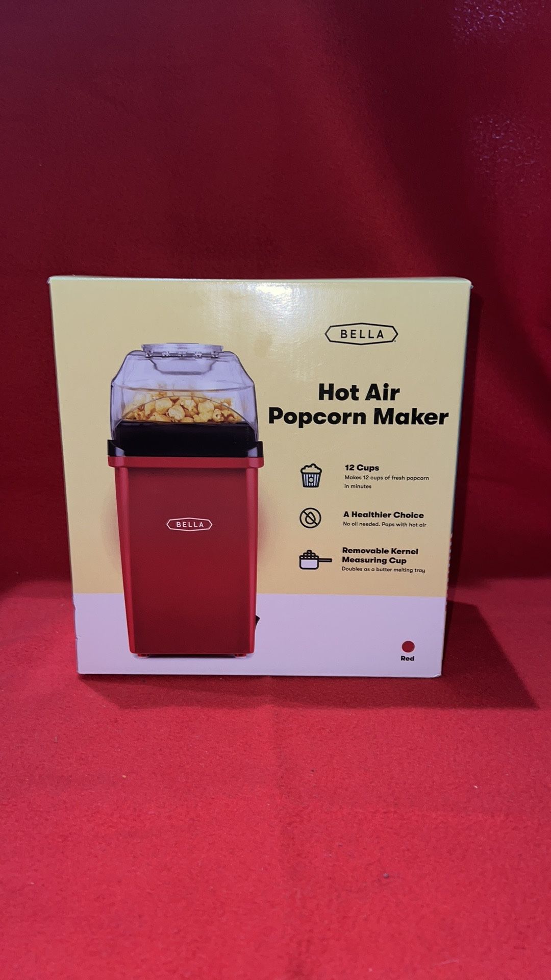 Bella Hot Air Popcorn Maker