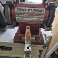 Twice As Sharp Scissior Sharpening Machine