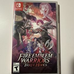 BRAND NEW Fire Emblem Warriors: Three Hopes For Switch